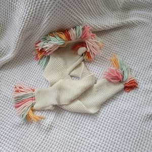 Cat & Jack Unicorn Knit Hooded Scarf Hat